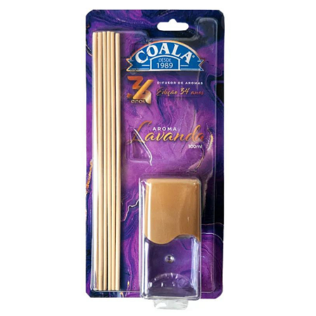 Coala Difusor de Aromas Ambientes Lavanda Varetas