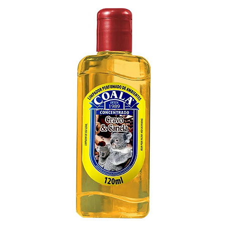 Essencia Limpador Perfumado Cravo e Canela 120ml Coala
