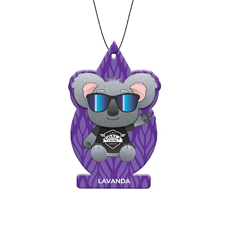 Coala Odorizante Folhinha Auto Lavanda