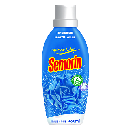 Amaciante Concentrado Explosão Sublime Semorin 450ml