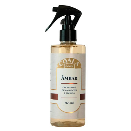 Odorizante De Ambientes e Tecidos Spray Ambar Coala 260ml