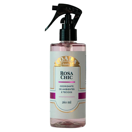 Odorizante de Ambientes e Tecidos Spray Rosa Chic Coala 260ml