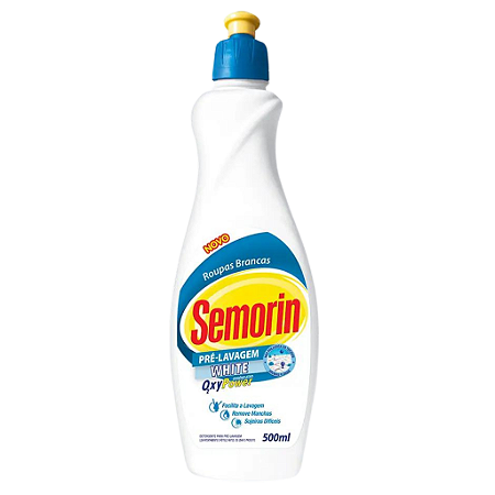 Pré Lavagem White Roupas Brancas Semorin 500ml