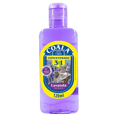Desinfetante Concentrado 3em1 Lavanda Coala 120ml