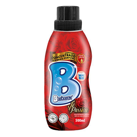 Amaciante Concentrado Paixão Barbarex 500ml