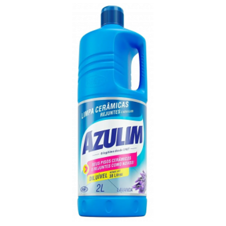 Limpa Cerâmicas Rejuntes e Azulejos Azulim Start 2L