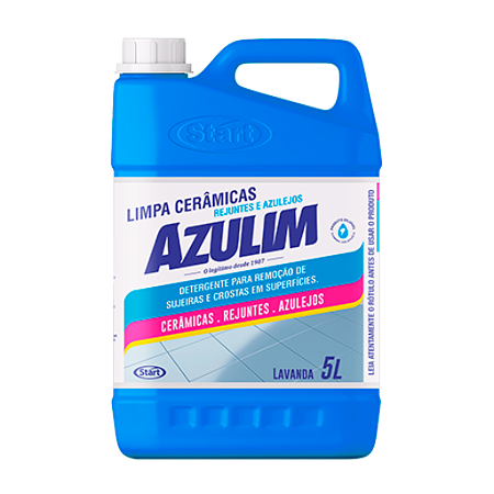 Limpa Cerâmicas Rejuntes e Azulejos Azulim Start 5L