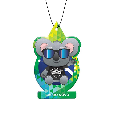 Coala Odorizante Folhinha Auto Carro Novo