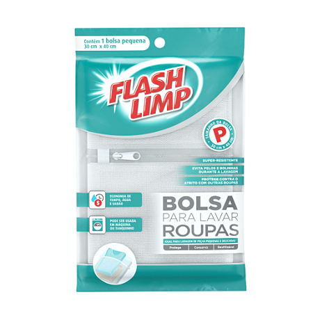 Bolsa Para Lavar Roupas P Flash Limp