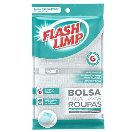 Bolsa Para Lavar Roupas G Flash Limp