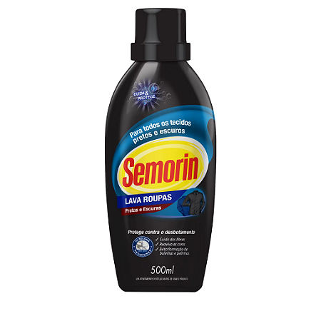 Lava Roupas Pretas e Escuras Semorin 500ml