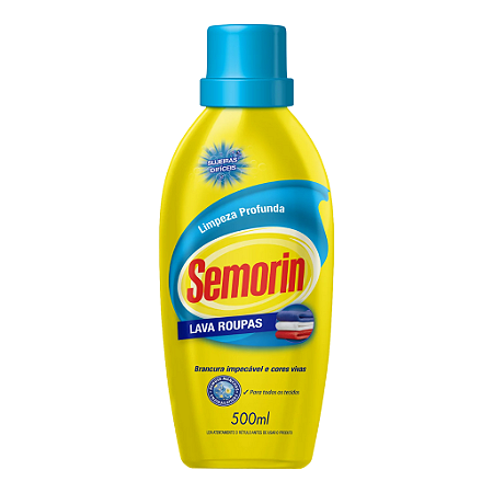 Lava Roupas Limpeza Profunda 500ml Semorin