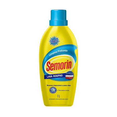 Lava Roupas Limpeza Profunda 1l Semorin