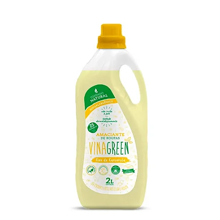 Vinagreen Amaciante de Roupas Flor de Camomila 2 Litros