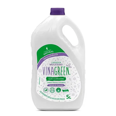Vinagreen Limpador Multiuso Campos de Lavanda 5 Litros