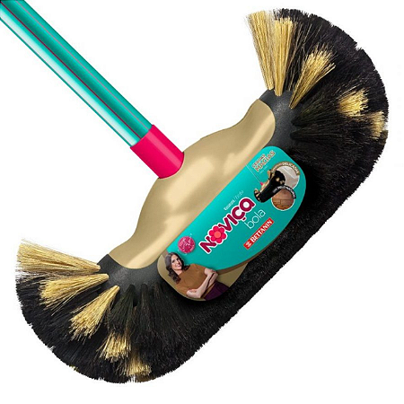 Vassoura Bola Pelo Natural Noviça Bettanin