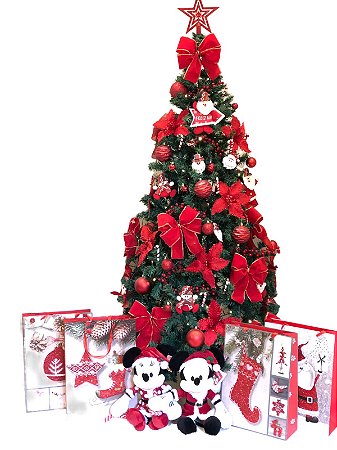 Kit Enfeite de Natal para Árvore de 2,10mt
