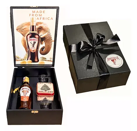 Kit Licor Amarula 375ml Presente + Bombom Ferrero Rocher