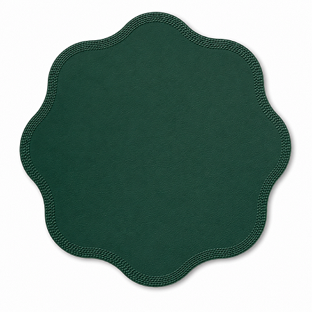 Sousplat Lugar Jogo Americano 38x38cm em PVC Impermeável e Fácil de Limpar para Mesa Posta Decoração Natal - 10 unidades
