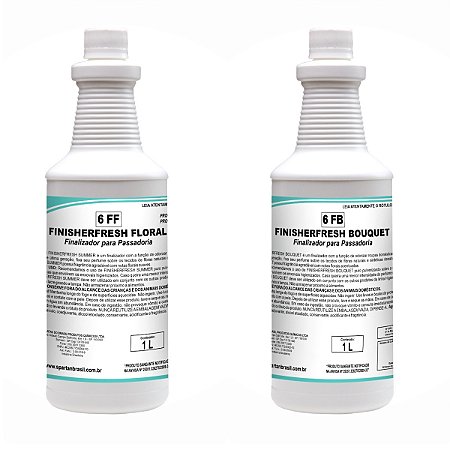 Kit 1 Finisherfresh Floral 1l+ 1 Finisherfresh Bouquet Spartan 1l
