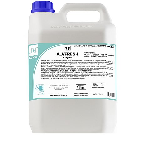 Alvfresh Alvejante Para Tecidos Brancos E Coloridos 5 Litros