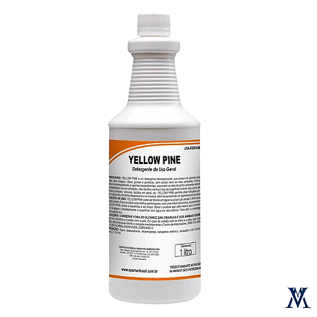 Yellow Pine Spartan 1l Desengraxante Limpa Pisos Carro