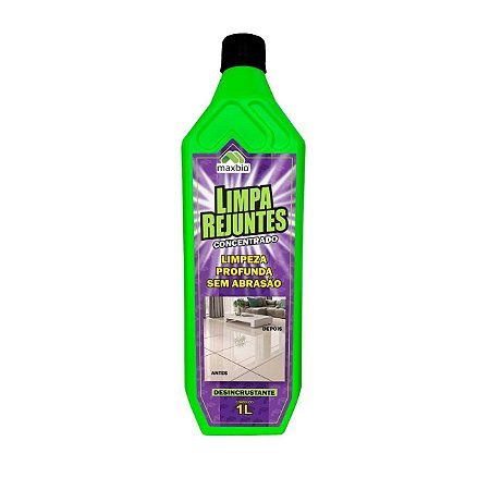 Limpa Rejuntes Desincrustante Limpador Concentrado Maxbio 1l