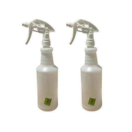 2 Borrifador Pulverizador 1 L P/ Água Ou Sanitizantes