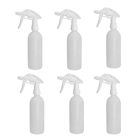 Borrifador/ Pulverizador Prof Kit C/6 500 Ml - Bralimpia Branco