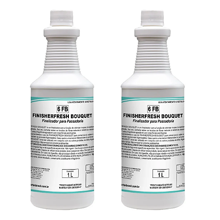 Kit Facilitador P/ Passar Roupas Finisherfresh Bouquet - 2 uni