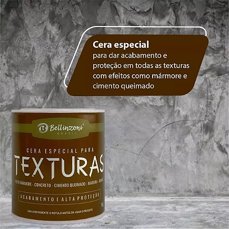 Cera Especial para Marmorato e Texturas - 1 Kg - Bellinzoni