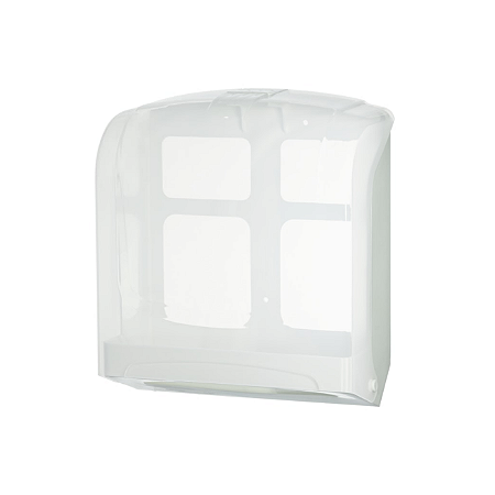 Dispenser Papel Toalha Interfolhado 700 Folhas Profissional Parede Branco Velado