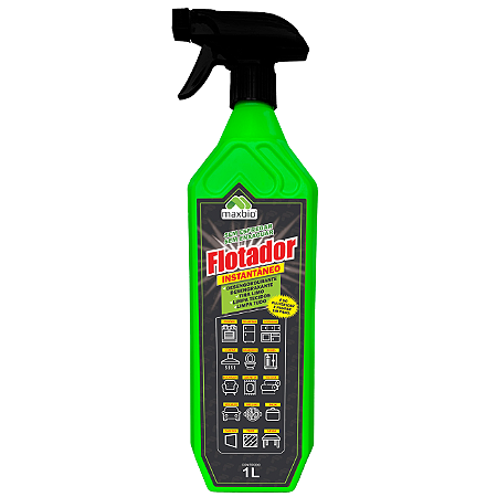 Flotador Instantâneo Maxbio 1L Multiuso Spray