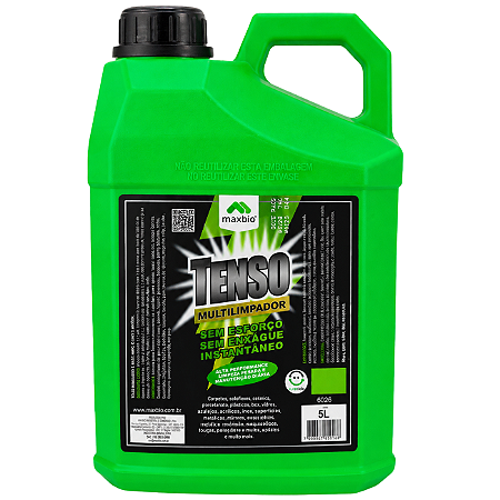 Tenso Multilimpador Maxbio 5L Desengraxante Sem Enxágue