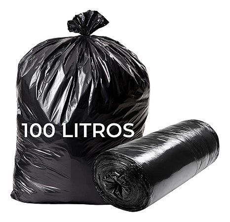 Saco Lixo 100l Reforçado P19 Virgem 75un Plastnova