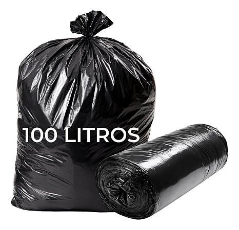 Saco Lixo 100l P30 75un Reciclado Alta Resistência
