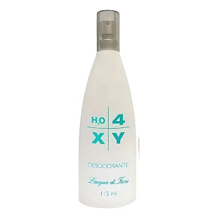 H2O 4XY Desodorante Spray 115ml L'acqua Di Fiori Unissex