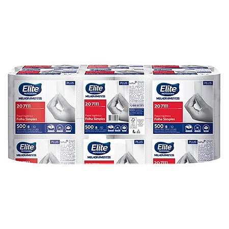 Papel Higiênico Rolão FS Plus 8 Rolos 300m Elite Professional