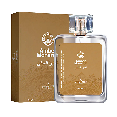 Perfume Árabe Feminino Amber Monarch 100ml - Moments Paris