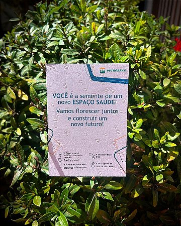 Cartão de agradecimento 9x13cm