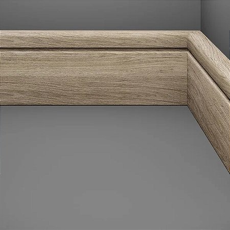 Rodapé Eucafloor 9271 - Amêndoa 7cmx2,4m
