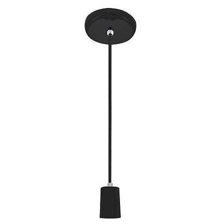 Pendente Dital Alumínio 420/1 Preto
