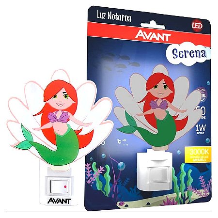 Lum Led Serena Luz Noturna Avant