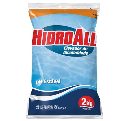 Elevador de Alcalinidade 2kg Hidroall