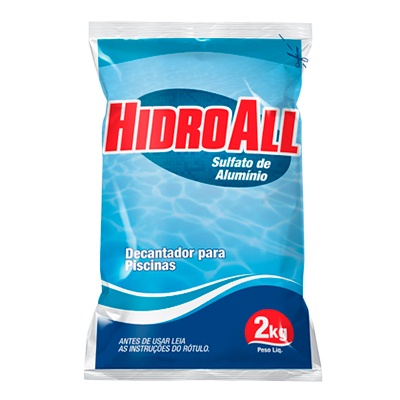 Sulfato de Alumínio 2kg Hidroall