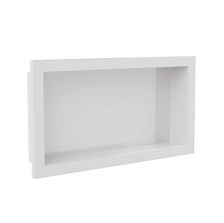 Nicho de Embutir 30x60x8cm Branco Metasul