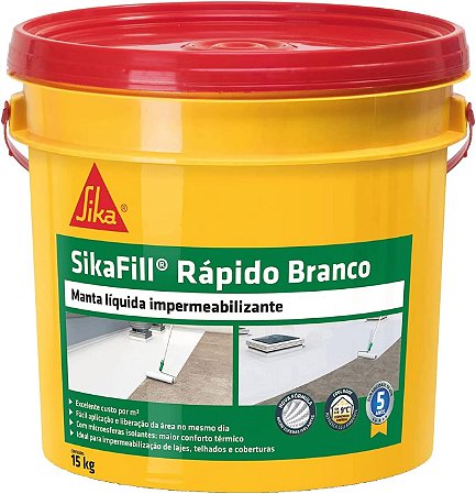 Sikafill Rapido Branco 15kg