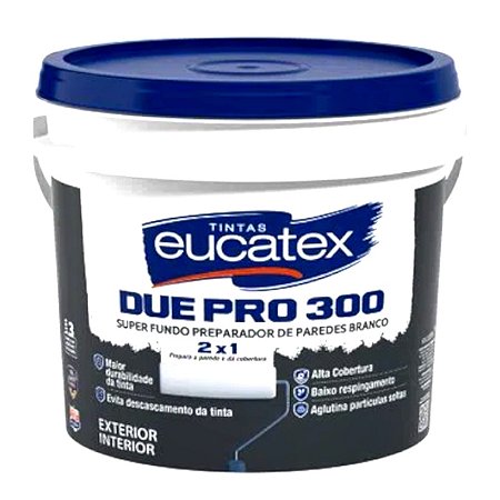 Fundo Preparador Parede Due Pro 15L Eucatex