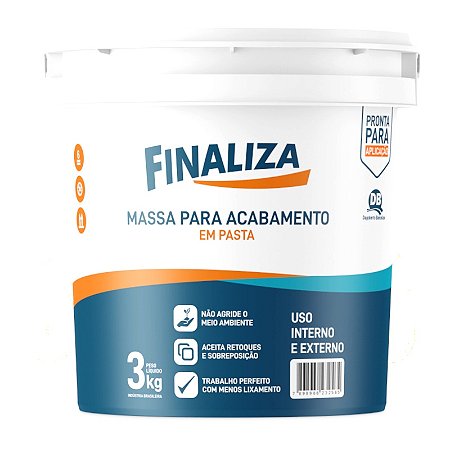 Massa Finaliza Externa Balde28kg Db Nc