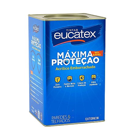 Tinta Acrílica Máxima Proteção Branco 18L Eucatex